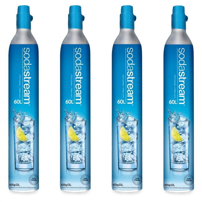 (SCREW IN) - SODASTREAM CO2 Cylinder 425g - Up to 60L Sparkling Water