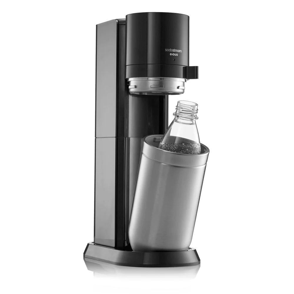 SodaStream DUO Sparkling Water Maker Kit - CO2 & Bottles