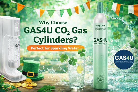 Why Choose GAS4U CO₂ Gas Cylinders for Sparkling Water?