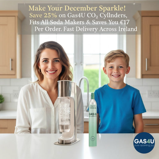 Why Gas4U CO₂ Cylinders Are the Perfect December Essential for Irish Homes