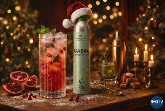 Sparkle Up Your Christmas with Gas4U CO₂ Cylinders 🎄✨