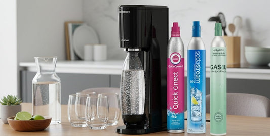 How to Save Money on Sparkling Water Using Gas4U Cylinder Refills