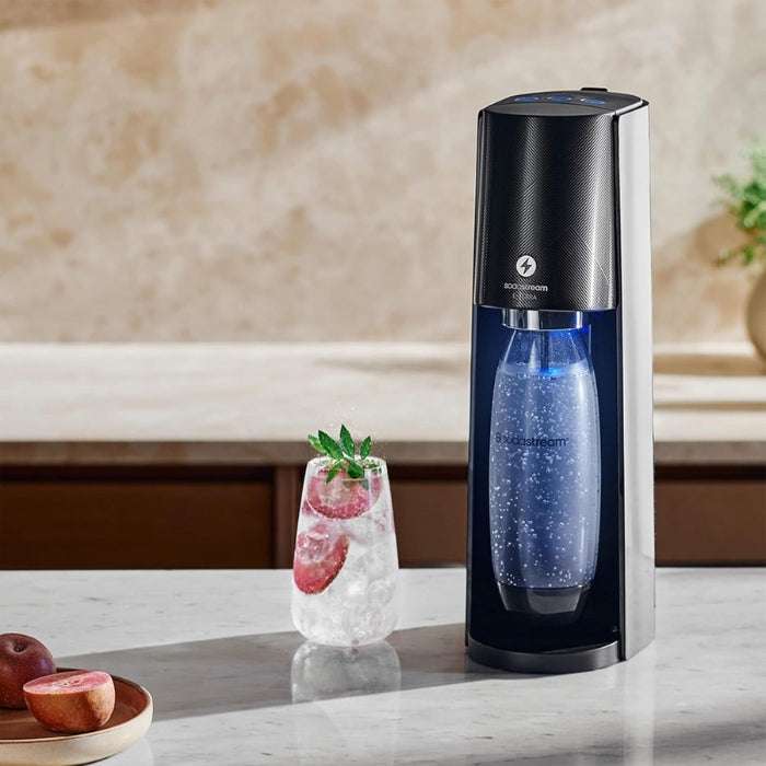 SodaStream E-Terra – 3 Fizz Levels, 60L CO2 & 1L Bottle