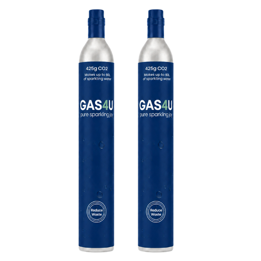 GAS4U CO₂ Cylinder 425g (Quick Connect)