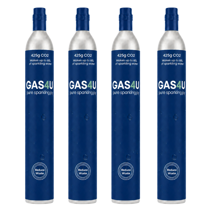 GAS4U CO₂ Cylinder 425g (Quick Connect)