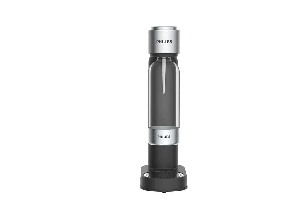 Philips Premium GoZero Soda maker, 1 bottle, 1 CO2 Cylinder - Metal