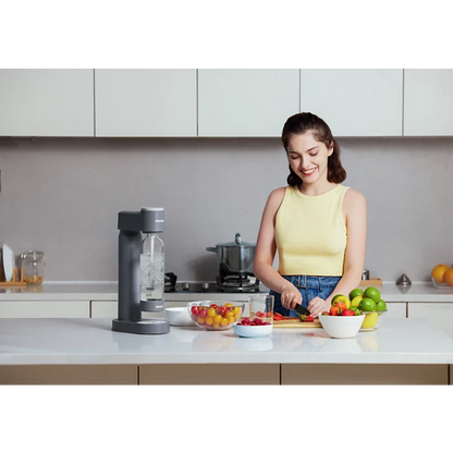 Philips GoZero LITE Soda maker +Bottle +CO2 Cylinder - Grey