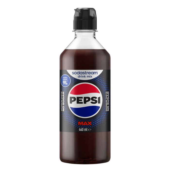 Sodastream Pepsi Max Syrup 440ml - Makes up to 9L