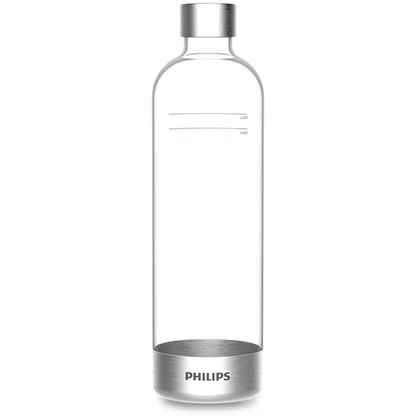 Philips Soda Maker Bottle 1L, BPA-Free, Clear - ADD912/10