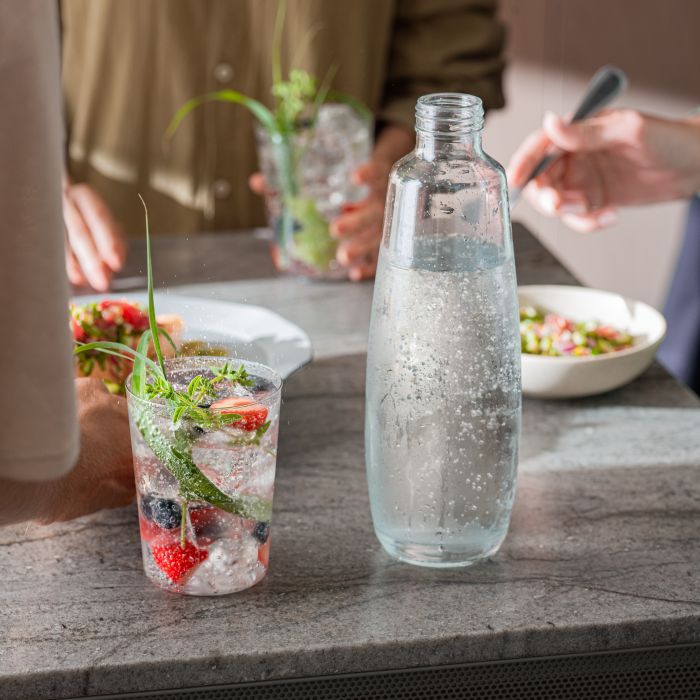 SodaStream DUO Glass Bottle 1L – Fits DUO Machine Only