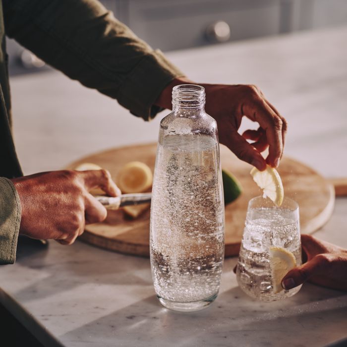 SodaStream DUO Glass Bottle 1L – Fits DUO Machine Only